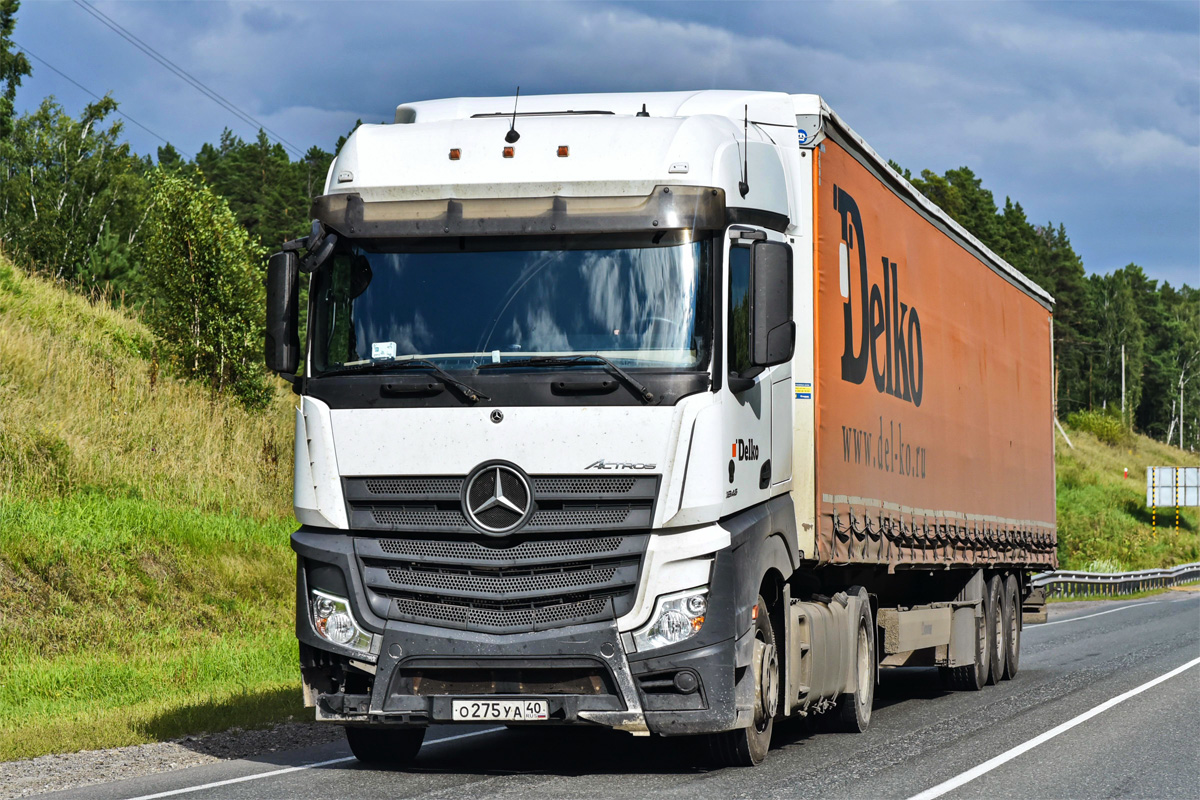 Татарстан, № О 275 УА 40 — Mercedes-Benz Actros '18 1845 [Z9M]