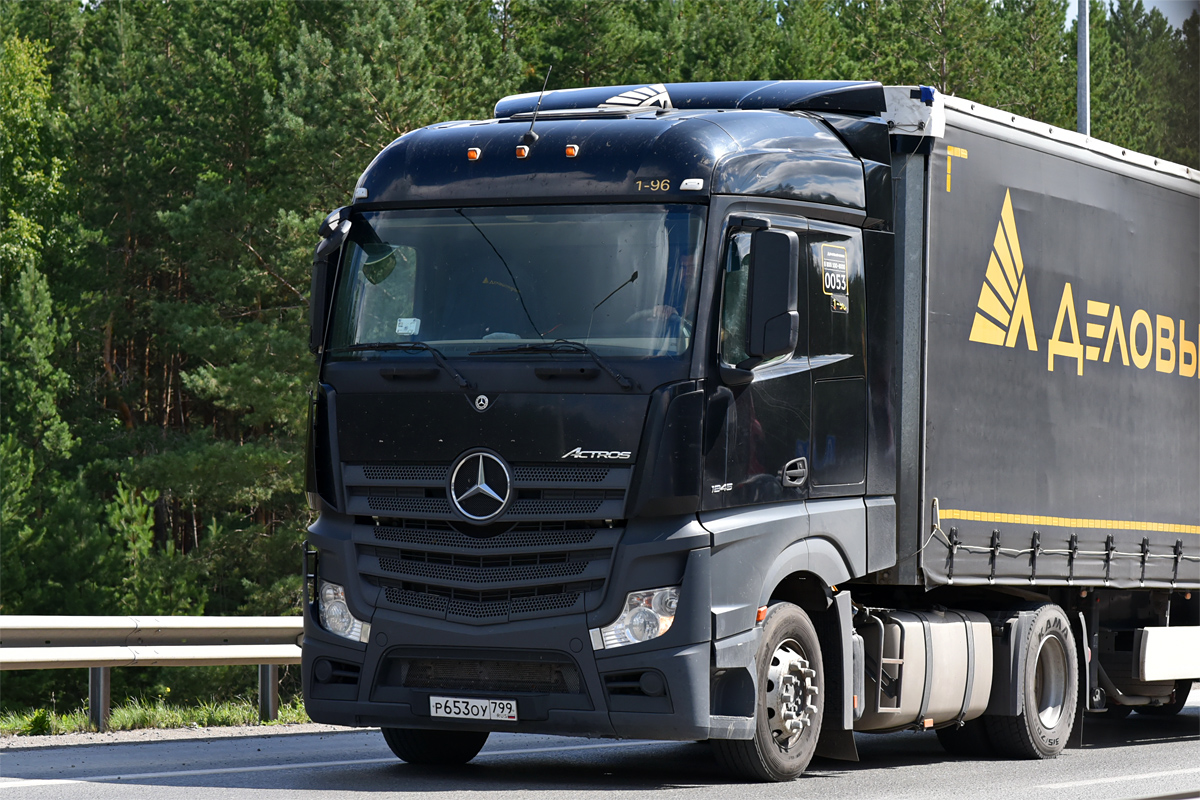 Свердловская область, № 0053 — Mercedes-Benz Actros '18 1845 [Z9M]
