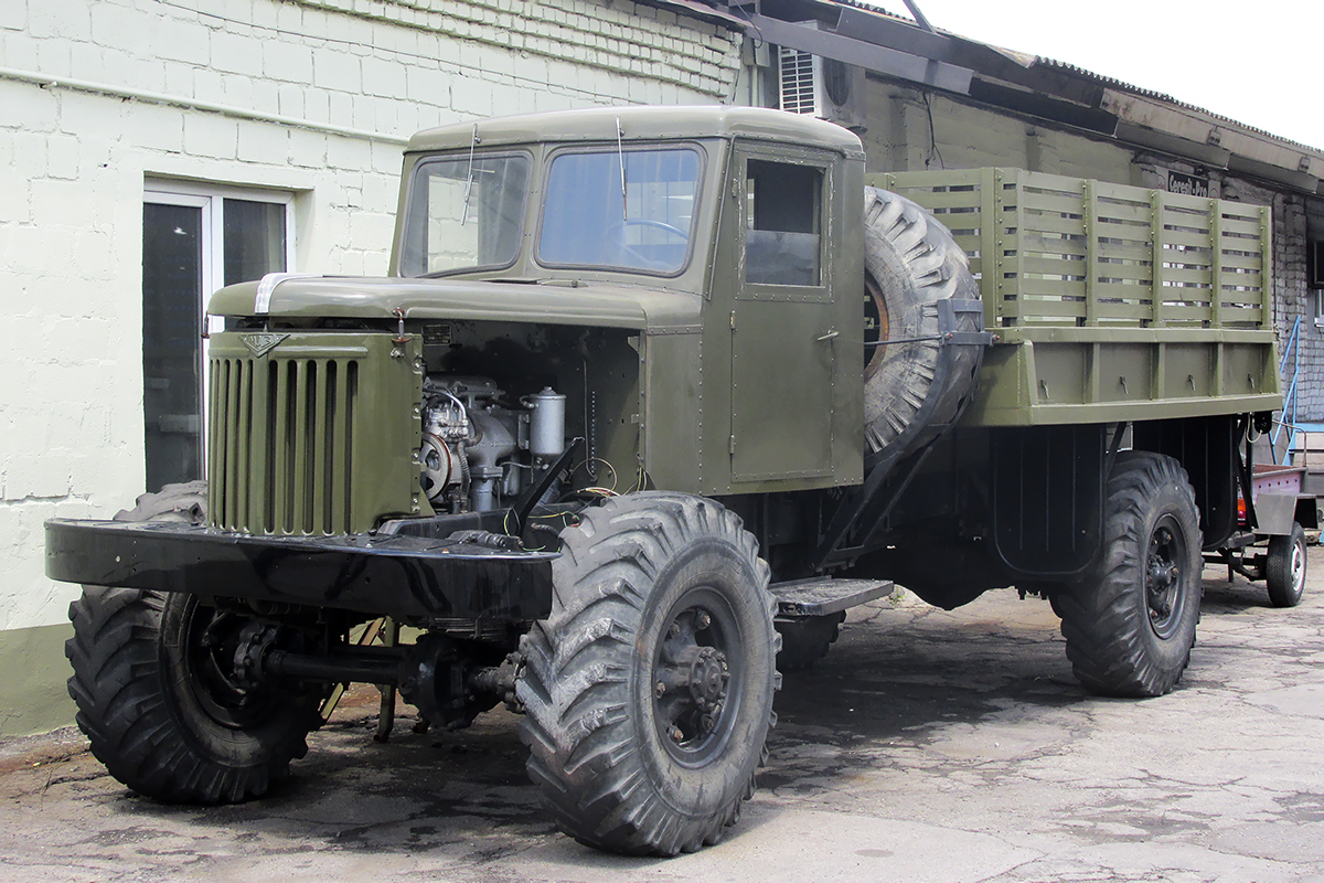 Запорожская область, № (UA08) Б/Н 0016 — МАЗ-502; Транспортные средства без номеров (Запорожская область)