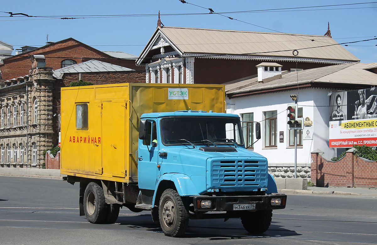 Челябинская область, № М 346 ХК 74 — ЗИЛ-433362