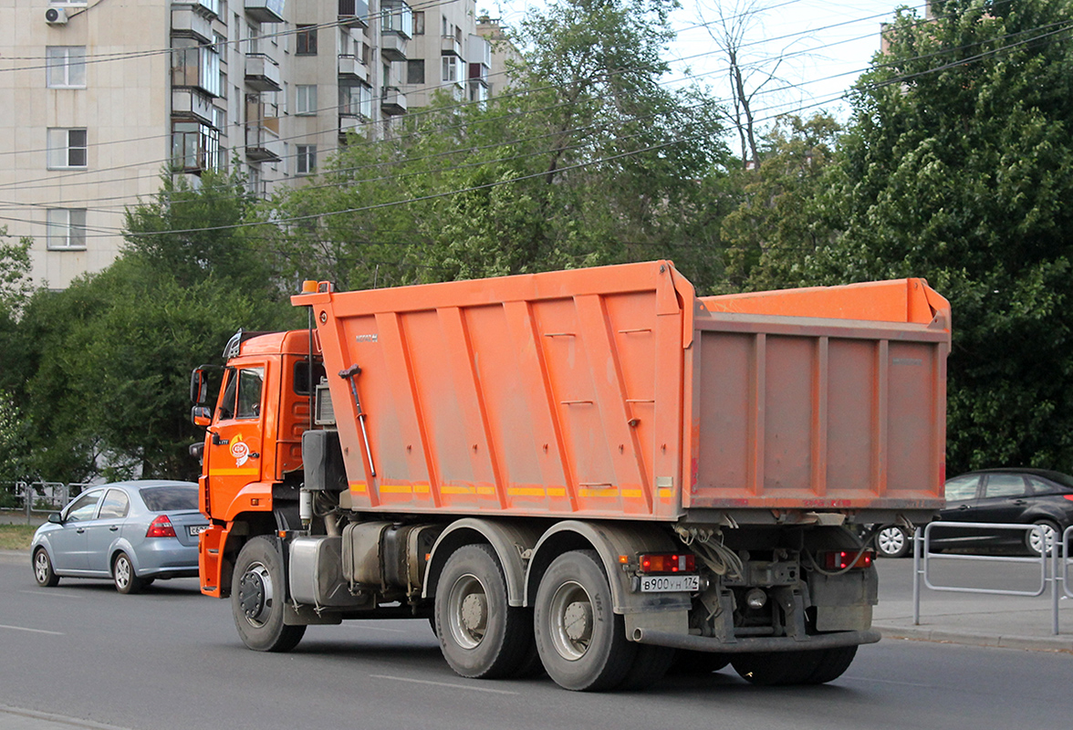 Челябинская область, № В 900 УН 174 — КамАЗ-6520-53