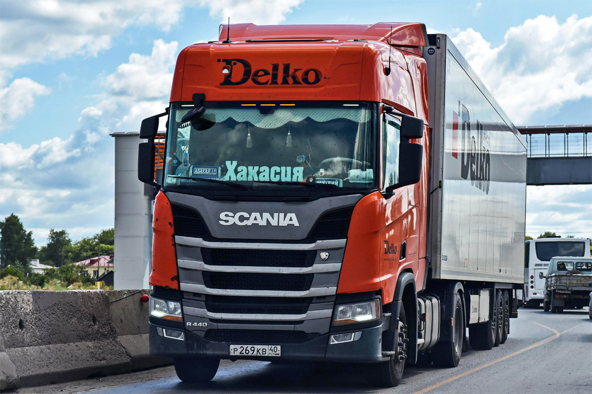 Татарстан, № Р 269 КВ 40 — Scania ('2016) R440