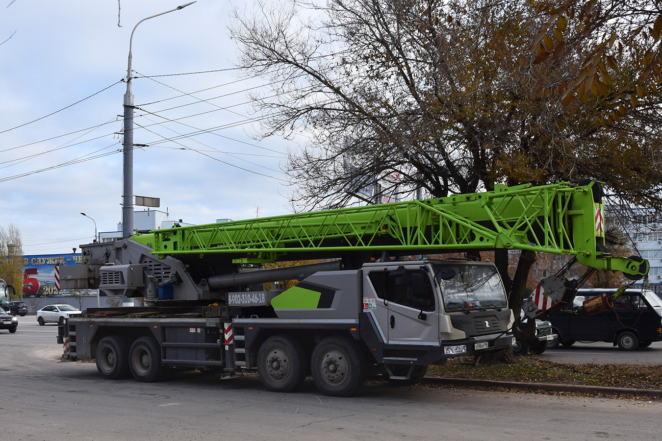 Санкт-Петербург, № Х 598 АР 198 — Zoomlion ZLJ5440JQZV (ZTC600V)