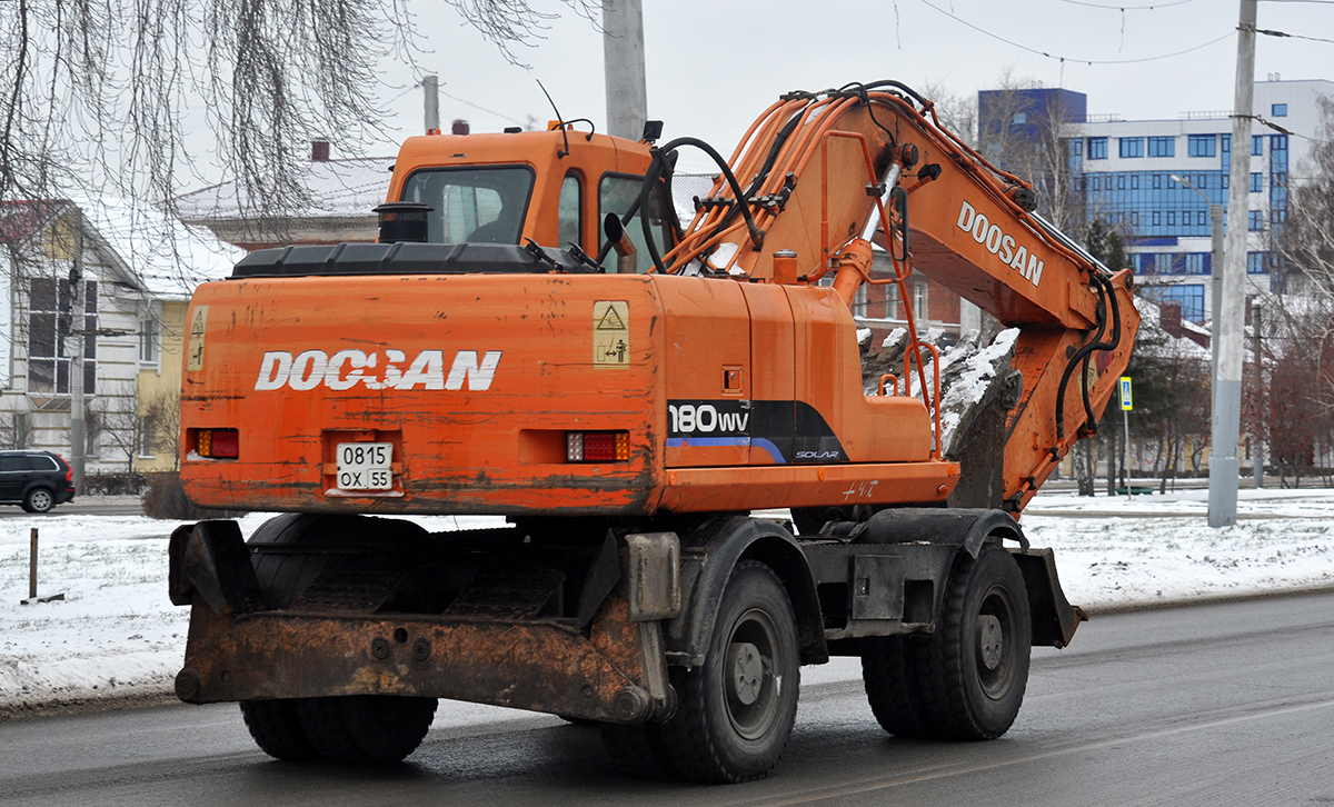 Омская область, № 0815 ОХ 55 — Doosan Solar 180W-V
