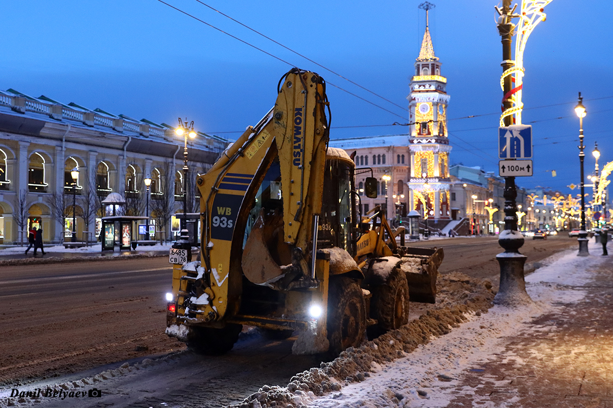 Санкт-Петербург, № 6485 СВ 78 — Komatsu WB93