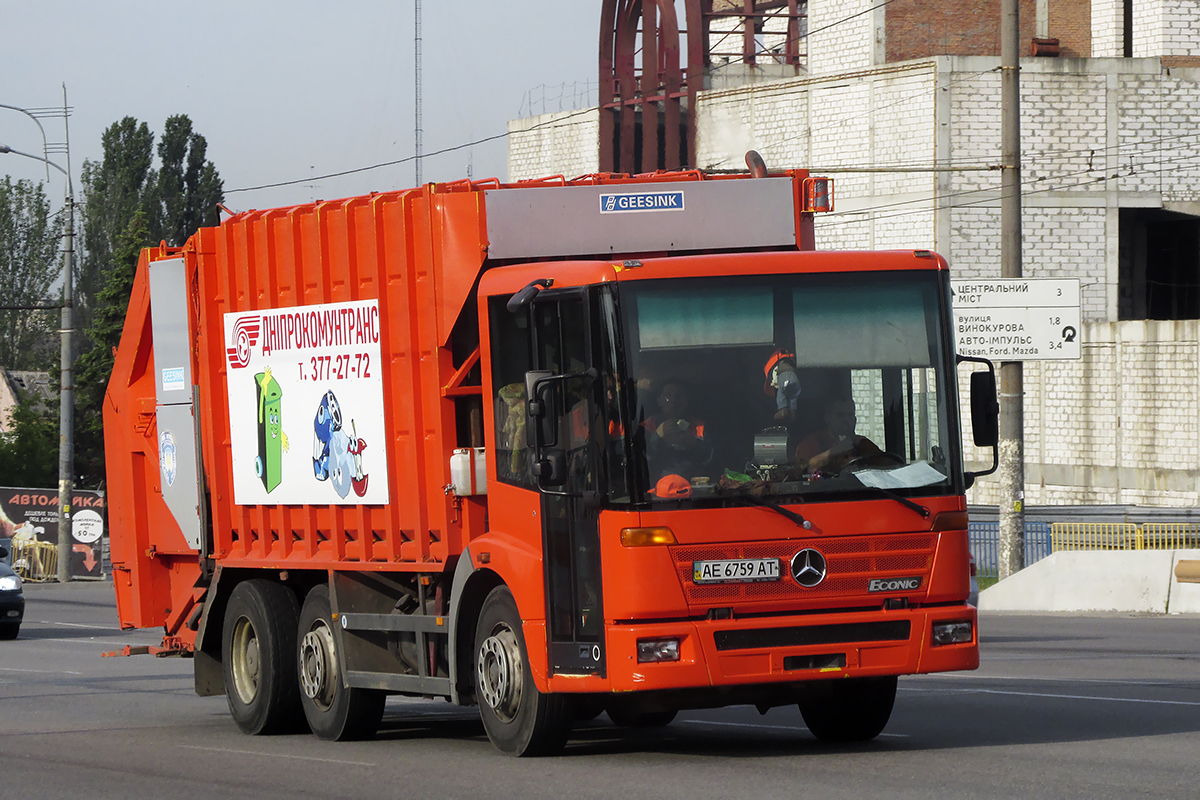 Днепропетровская область, № АЕ 6759 АТ — Mercedes-Benz Econic