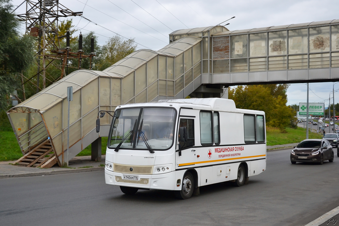 Татарстан, № К 140 АМ 716 — ПАЗ (общая модель)