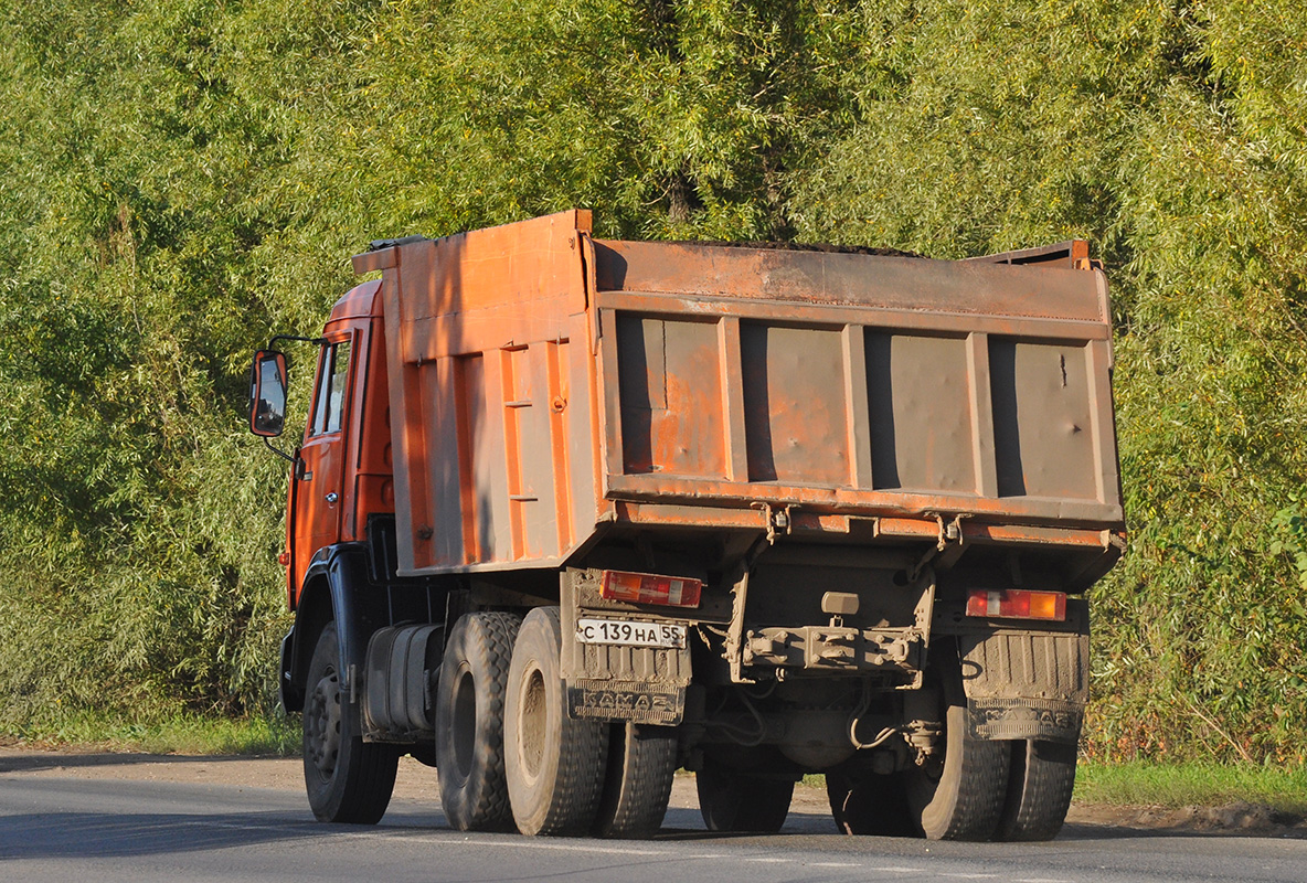 Омская область, № С 139 НА 55 — КамАЗ-65115-62