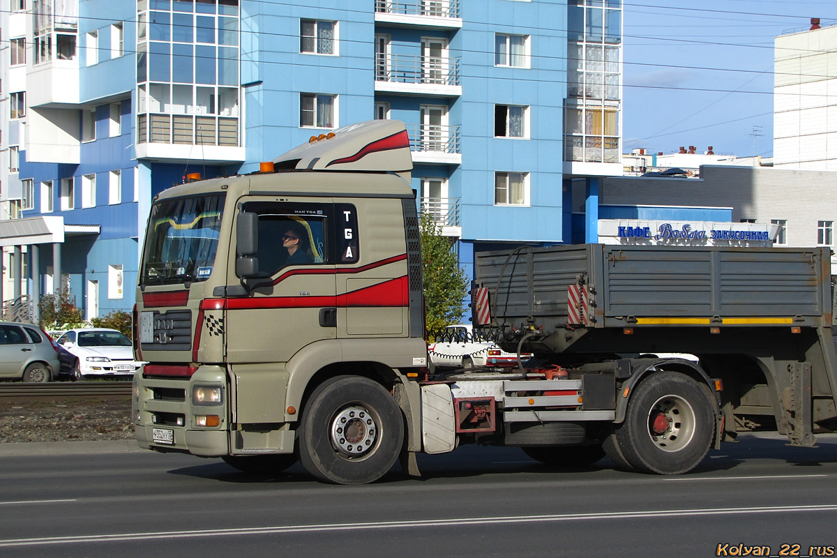 Омская область, № Н 352 КУ 55 — MAN TGA 18.360