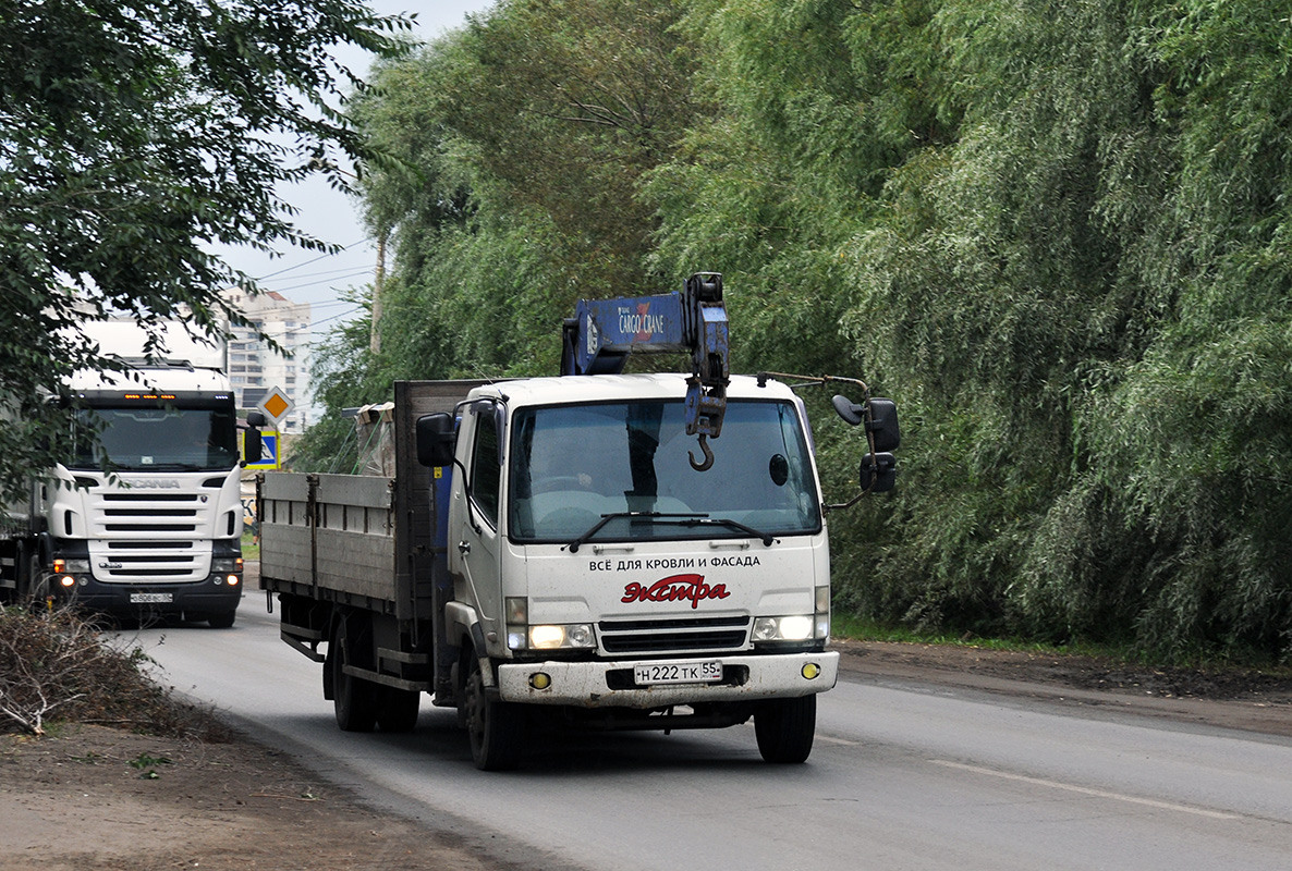 Омская область, № Н 222 ТК 55 — Mitsubishi Fuso Fighter