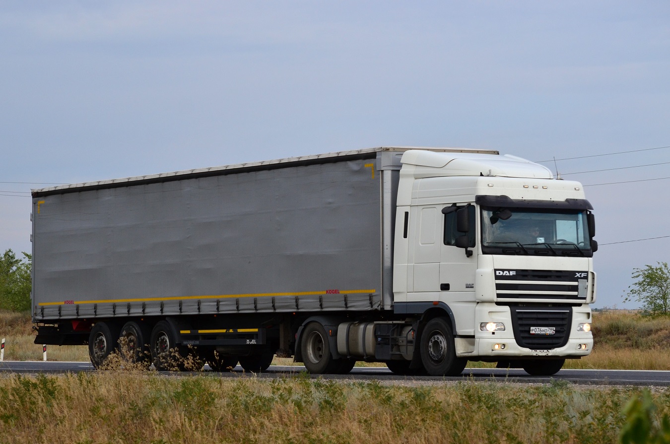 Москва, № Р 076 НО 799 — DAF XF105 FT