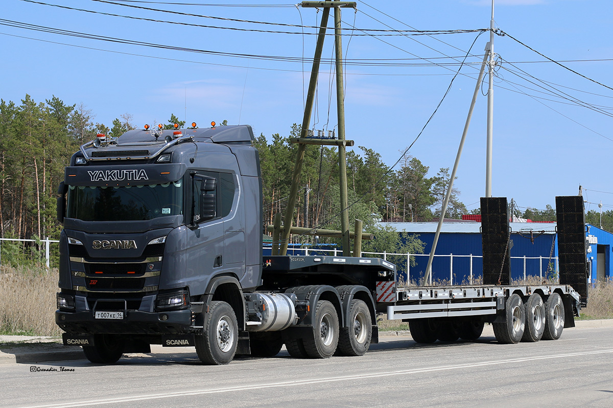 Саха (Якутия), № Т 007 КЕ 14 — Scania ('2016) R500