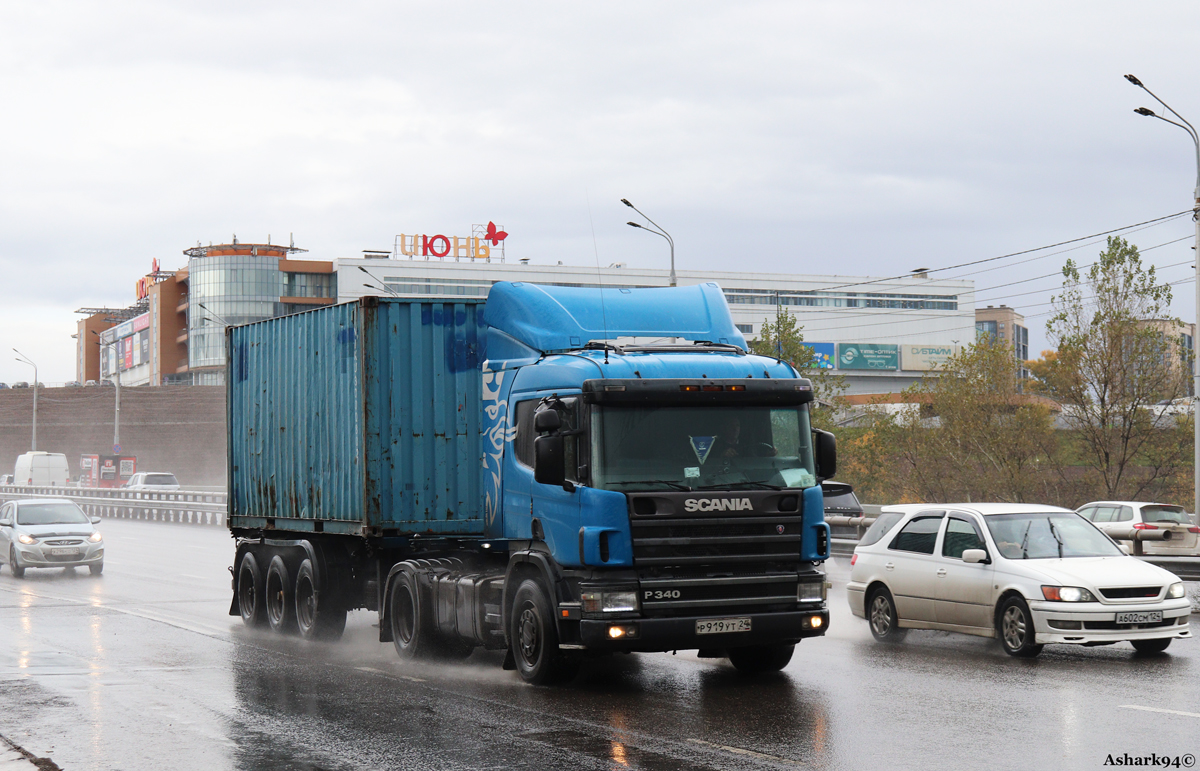 Красноярский край, № Р 919 УТ 24 — Scania ('2004) P340