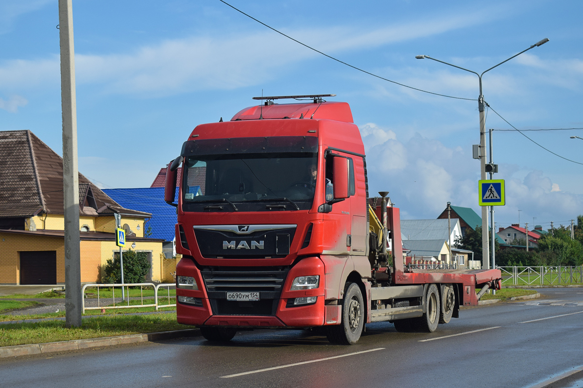 Новосибирская область, № О 690 УМ 154 — MAN TGX ('2016) 26.460