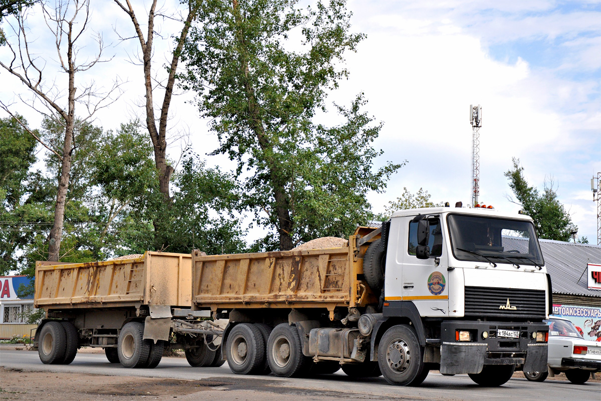 Алтайский край, № К 184 АС 122 — МАЗ-6501A8