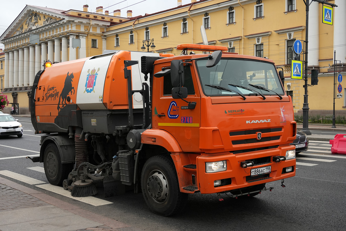 Санкт-Петербург, № 2748 — КамАЗ-53605-A5(48)