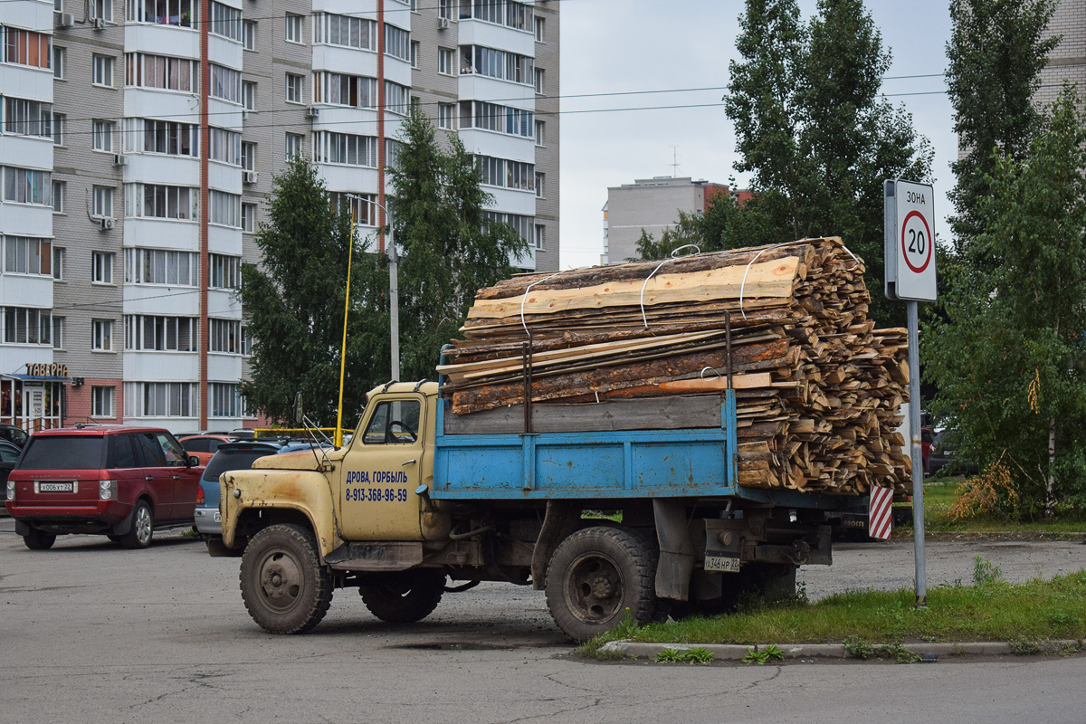 Алтайский край, № А 346 НР 22 — ГАЗ-52-04