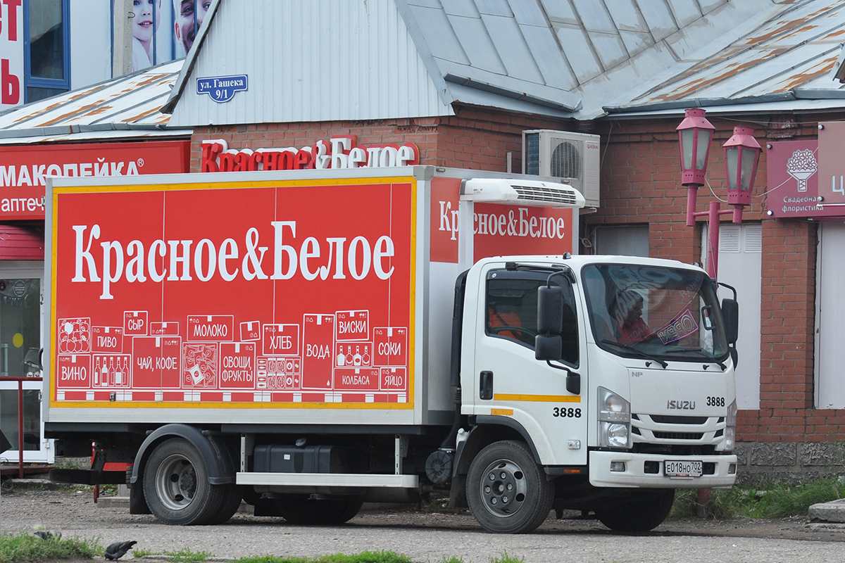 Омская область, № 3888 — Isuzu NPR75 [Z7X]