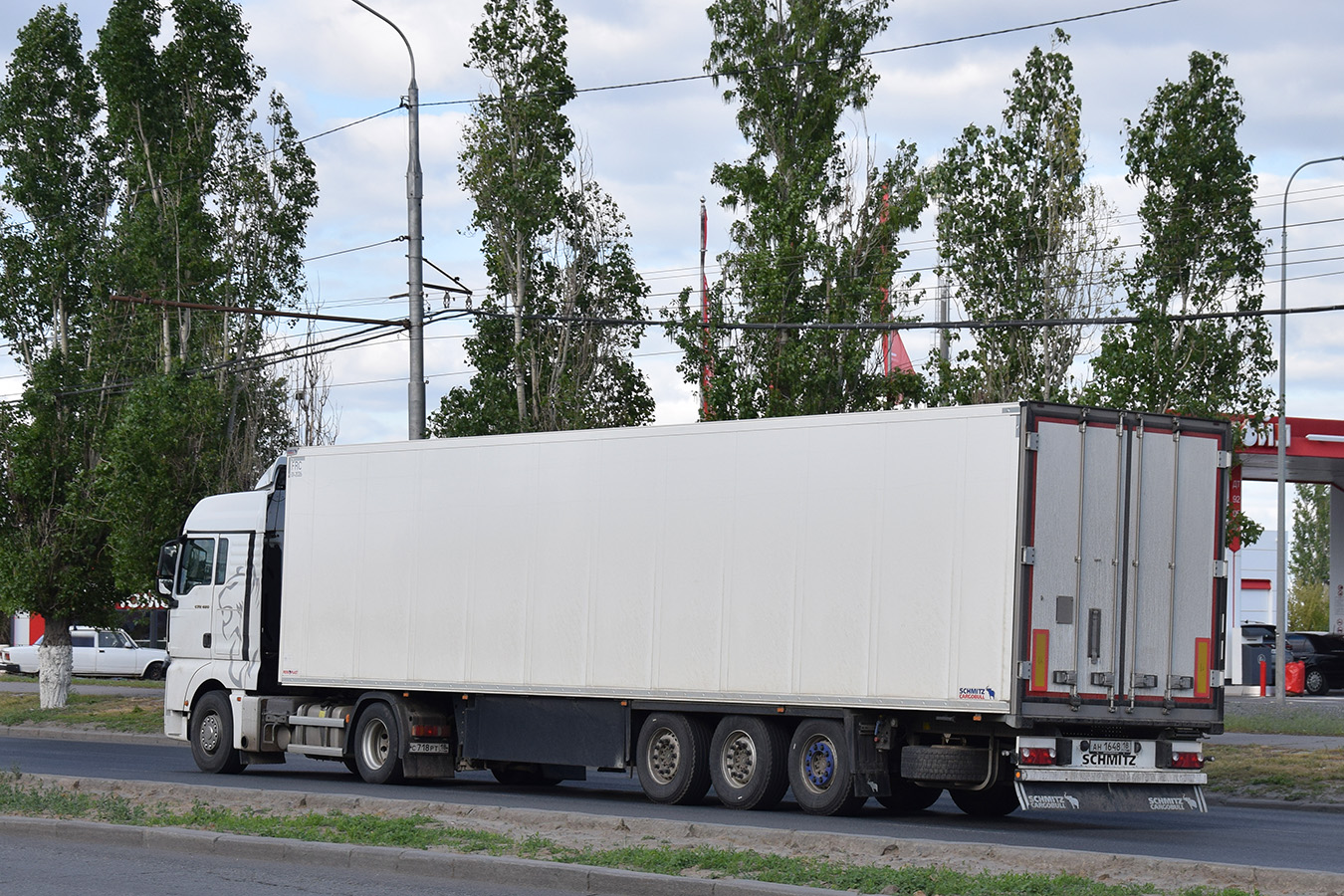 Удмуртия, № АН 1648 18 — Schmitz Cargobull S.KO (SCB*S3B) общ.мод