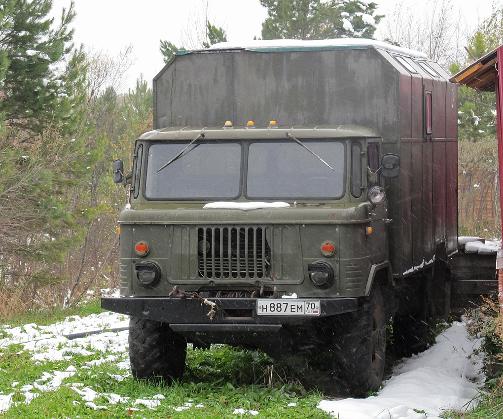 Томская область, № Н 887 ЕМ 70 — ГАЗ-66-14