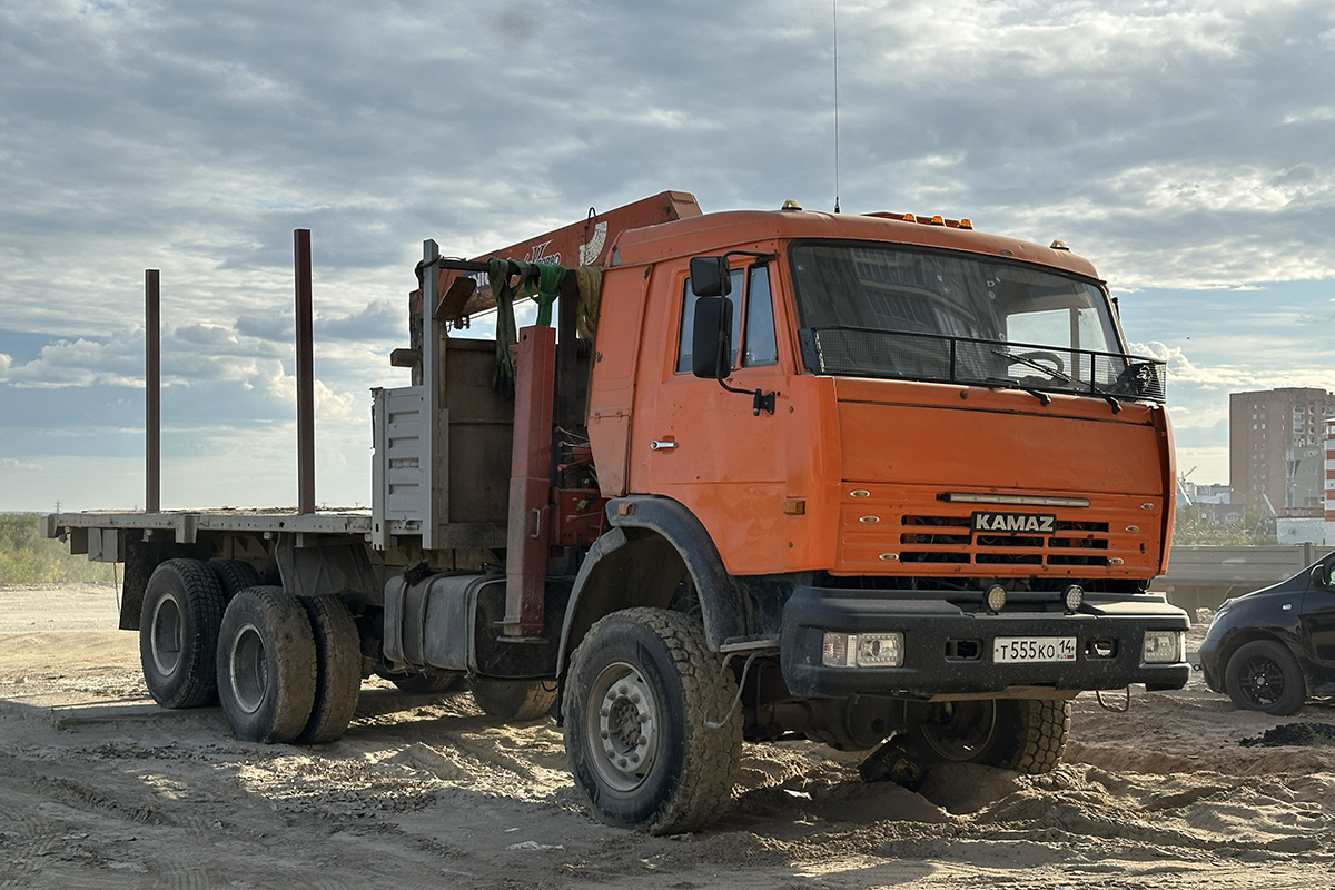 Саха (Якутия), № Т 555 КО 14 — КамАЗ-53228-15 [53228R]