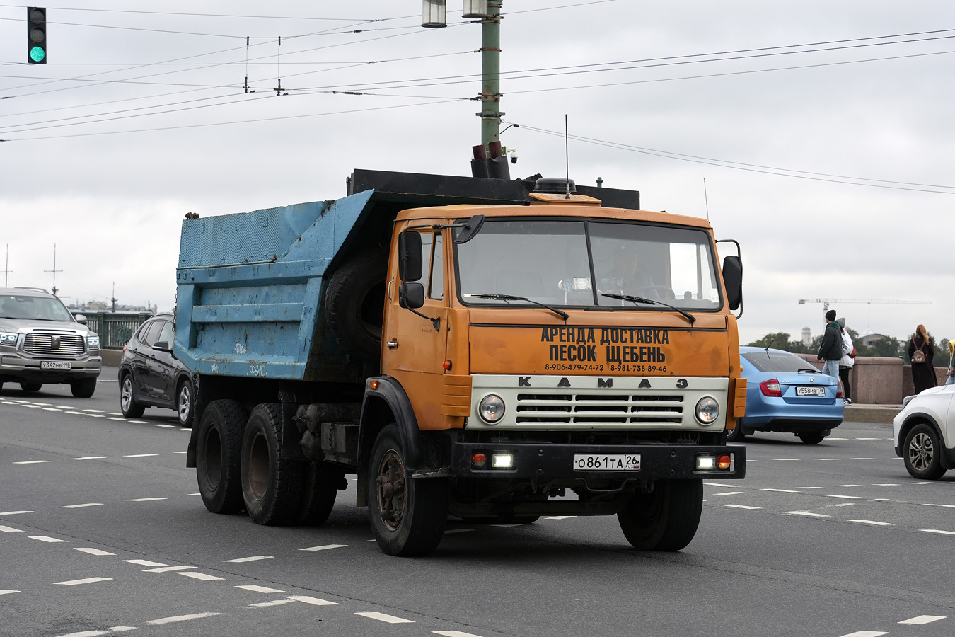 Санкт-Петербург, № О 861 ТА 26 — КамАЗ-5511