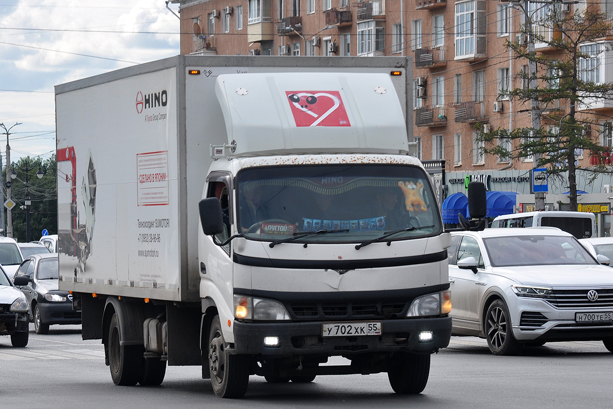 Омская область, № У 702 ХК 55 — Toyota (общая модель)
