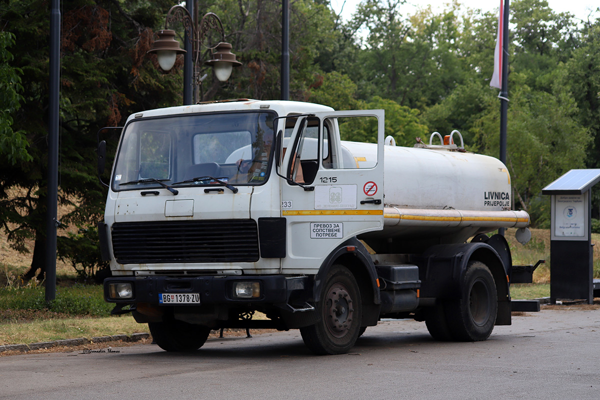 Сербия, № BG 1378-ZU — Mercedes-Benz NG (общ. мод.)