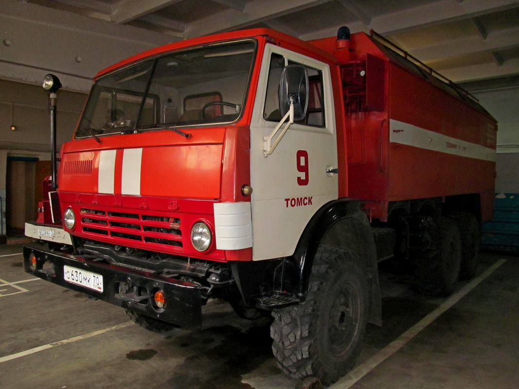 Томская область, № О 630 МК 70 — КамАЗ-43105