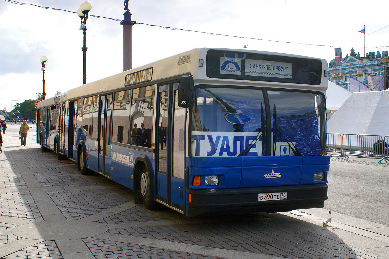 Санкт-Петербург, № В 390 ТЕ 78 — МАЗ-163