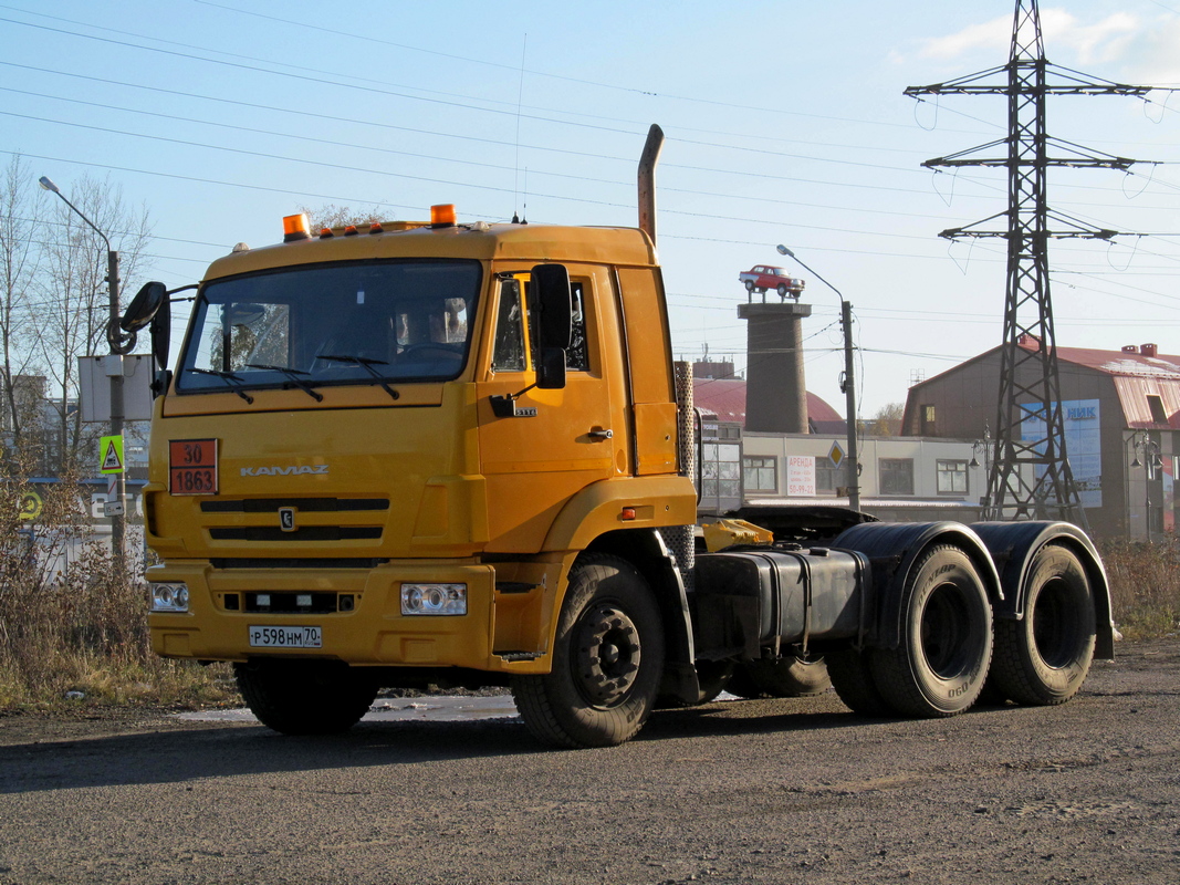 Томская область, № Р 598 НМ 70 — КамАЗ-65116-A4(23)