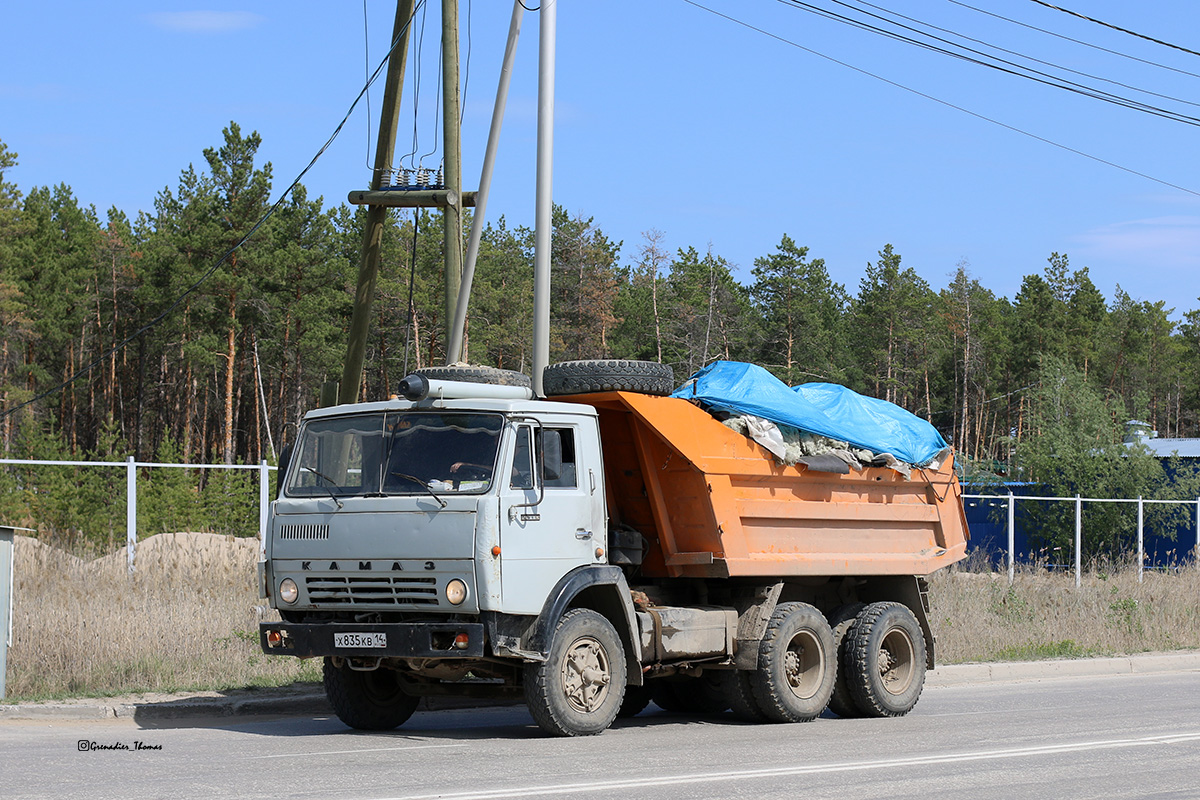 Саха (Якутия), № Х 835 КВ 14 — КамАЗ-55111 [551110]