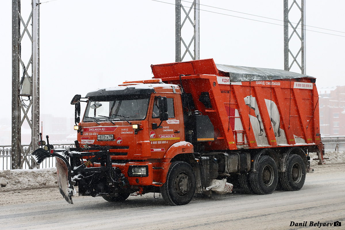 Санкт-Петербург, № У 873 ТА 198 — КамАЗ-6520 (общая модель)