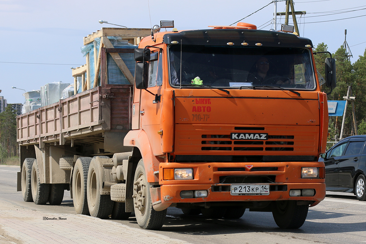 Саха (Якутия), № Р 213 КР 14 — КамАЗ-65116 [651160]