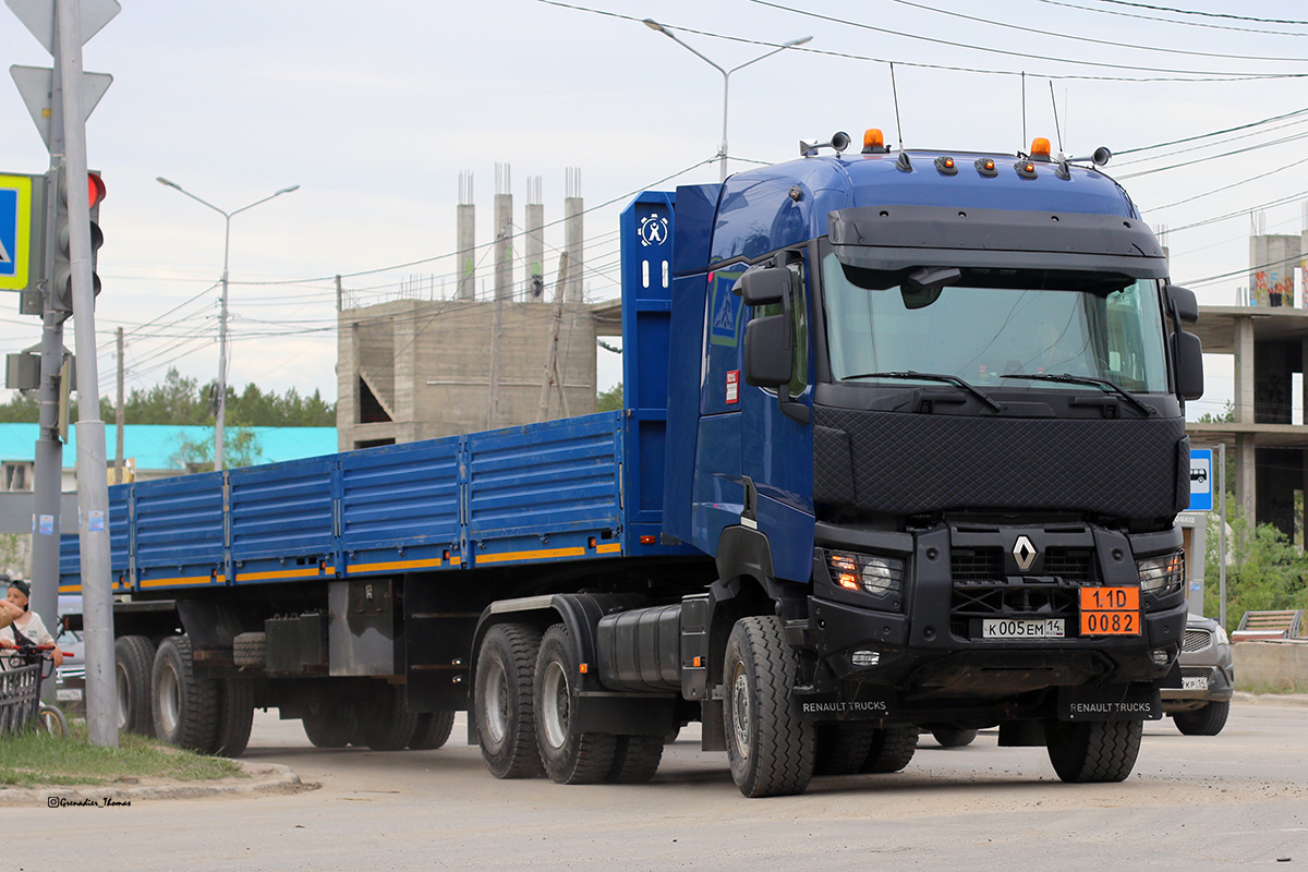 Саха (Якутия), № К 005 ЕМ 14 — Renault K-Series