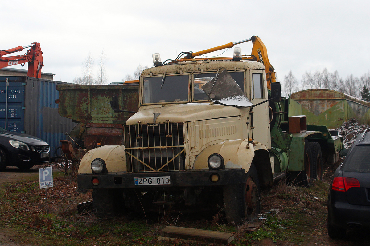 Литва, № ZPG 819 — КрАЗ-258Б1
