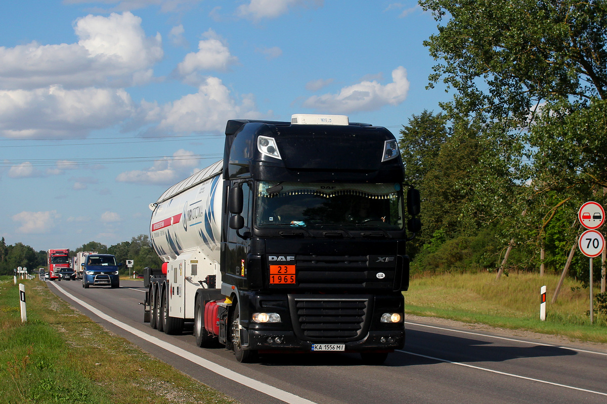 Киев, № КА 1556 МІ — DAF XF105 FT