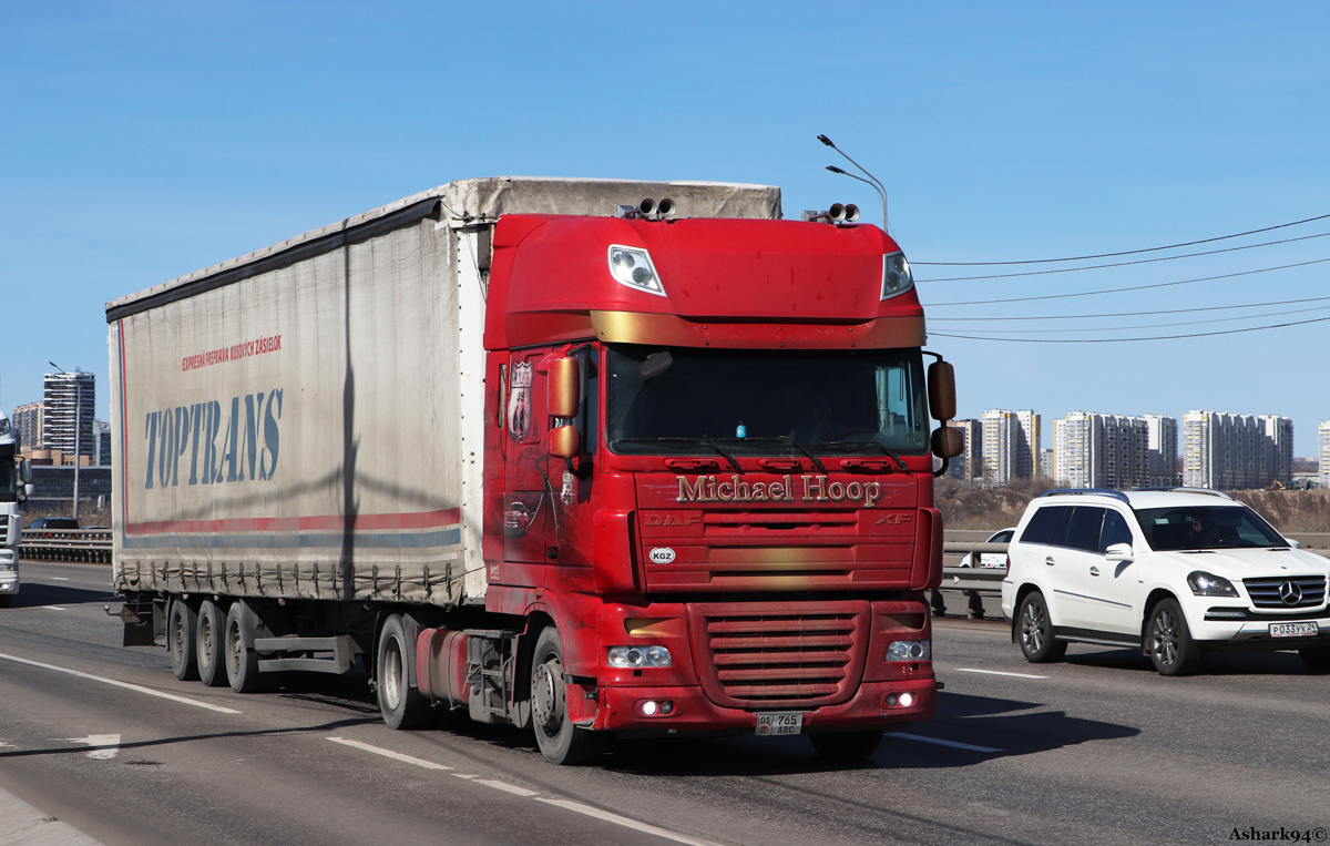 Киргизия, № 01 765 ARC — DAF XF105 FT