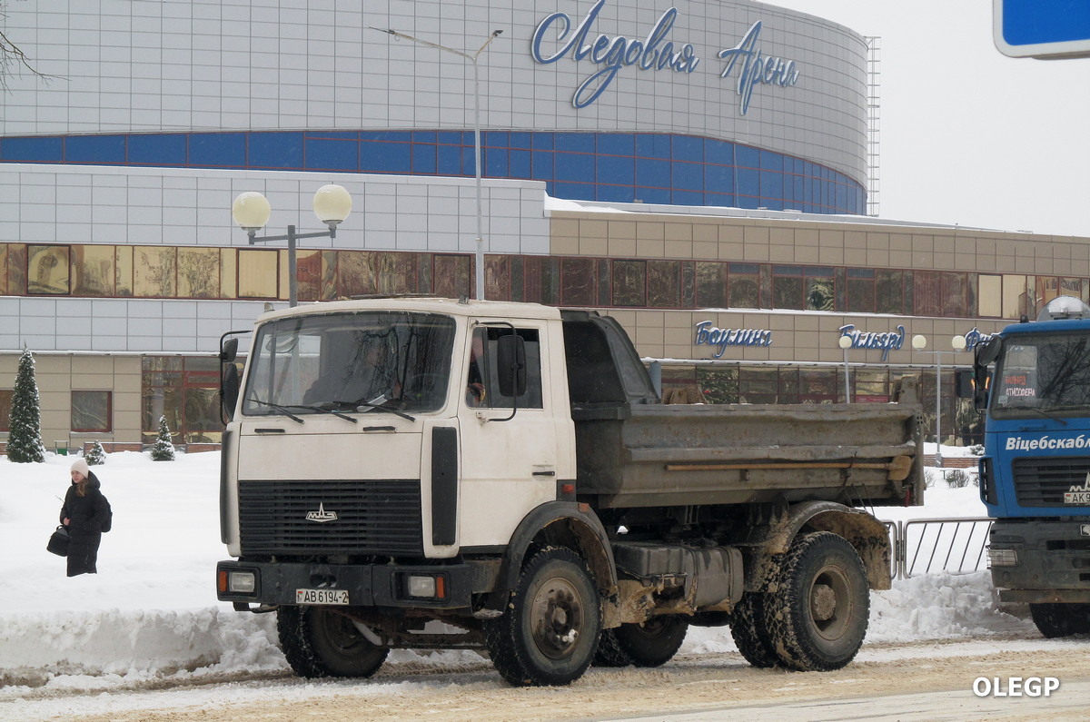 Витебская область, № АВ 6194-2 — МАЗ-5551 (общая модель)