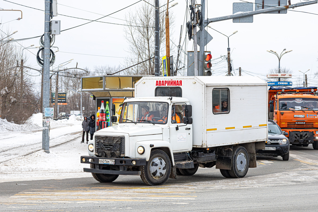 Свердловская область, № Е 601 ВК 196 — ГАЗ-3309