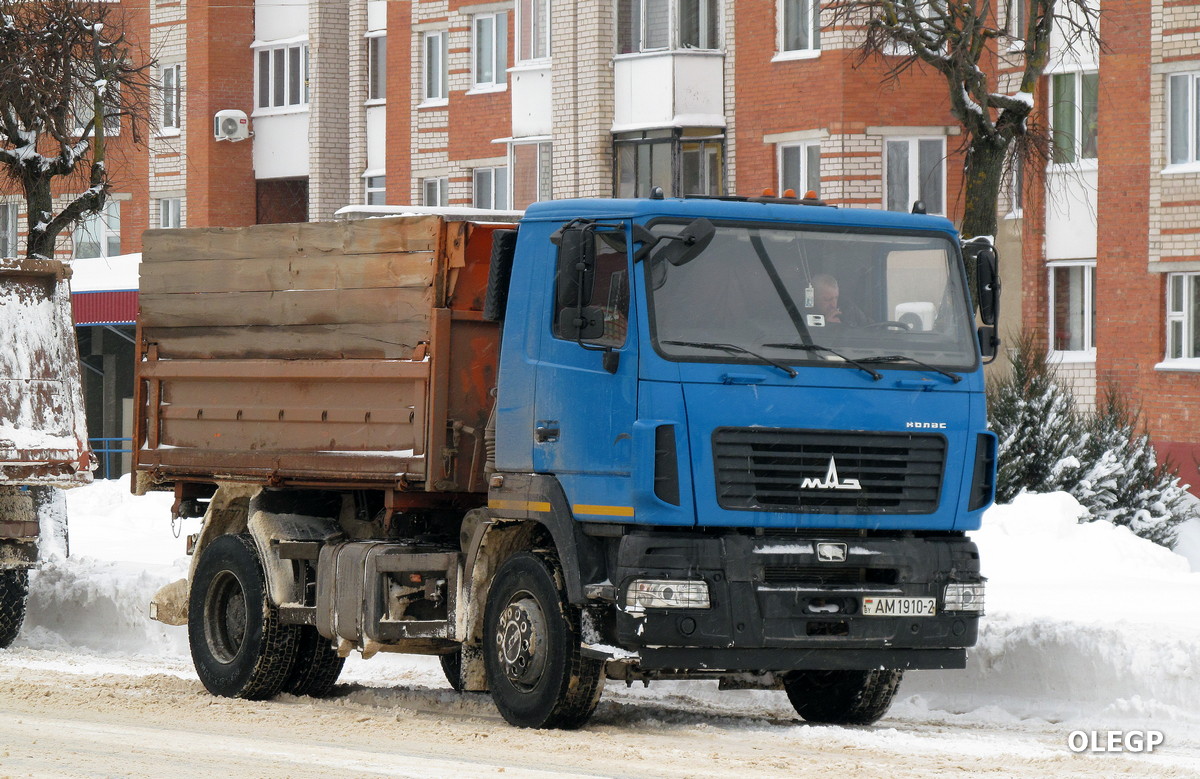 Витебская область, № АМ 1910-2 — МАЗ-5550C5