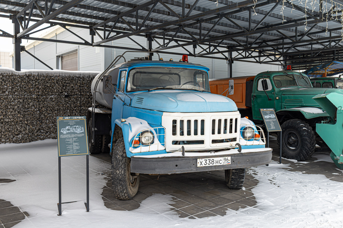 Свердловская область, № Х 338 НС 96 — ЗИЛ-431412 (УАМЗ)