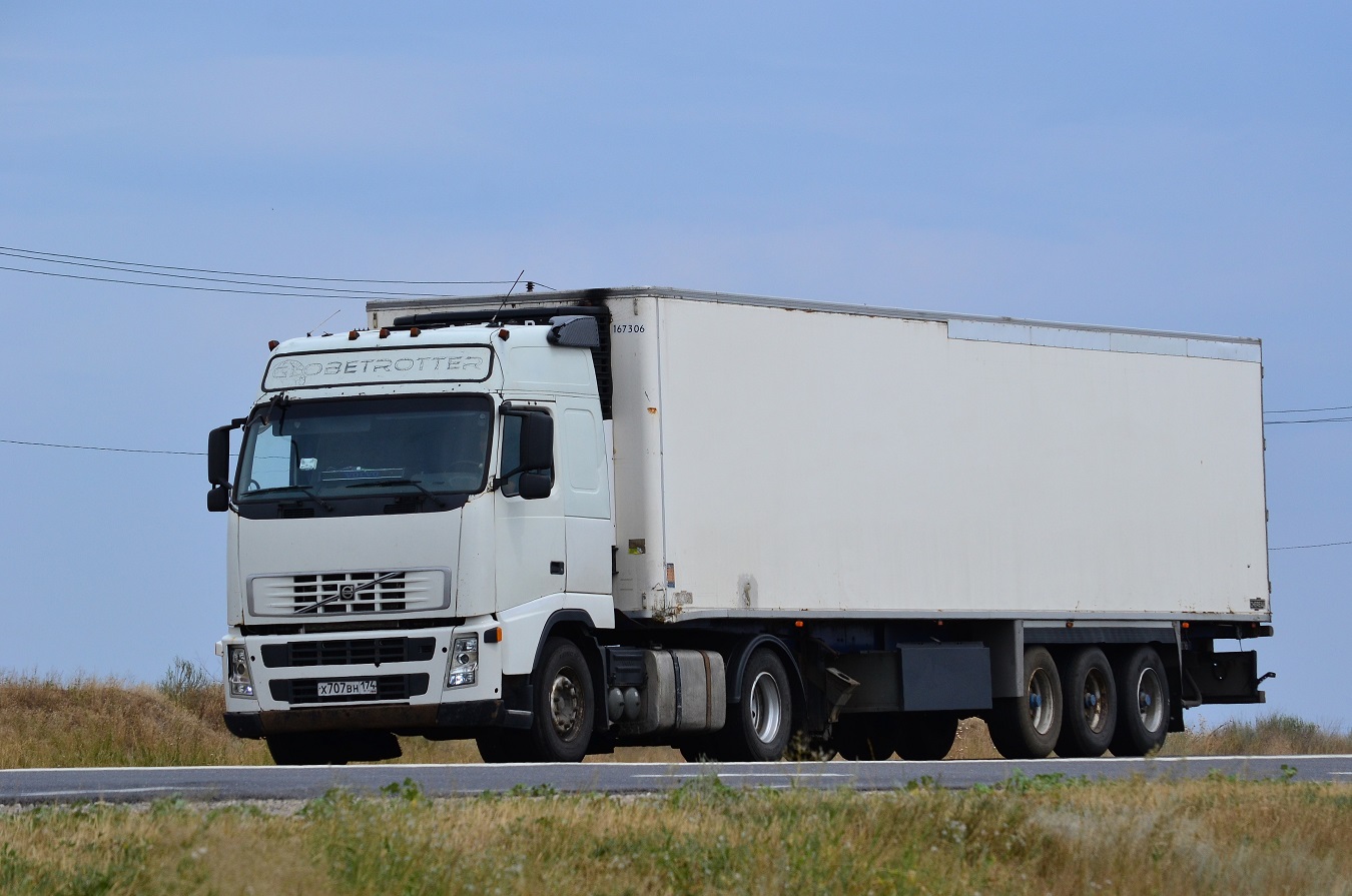 Челябинская область, № Х 707 ВН 174 — Volvo ('2002) FH12.420