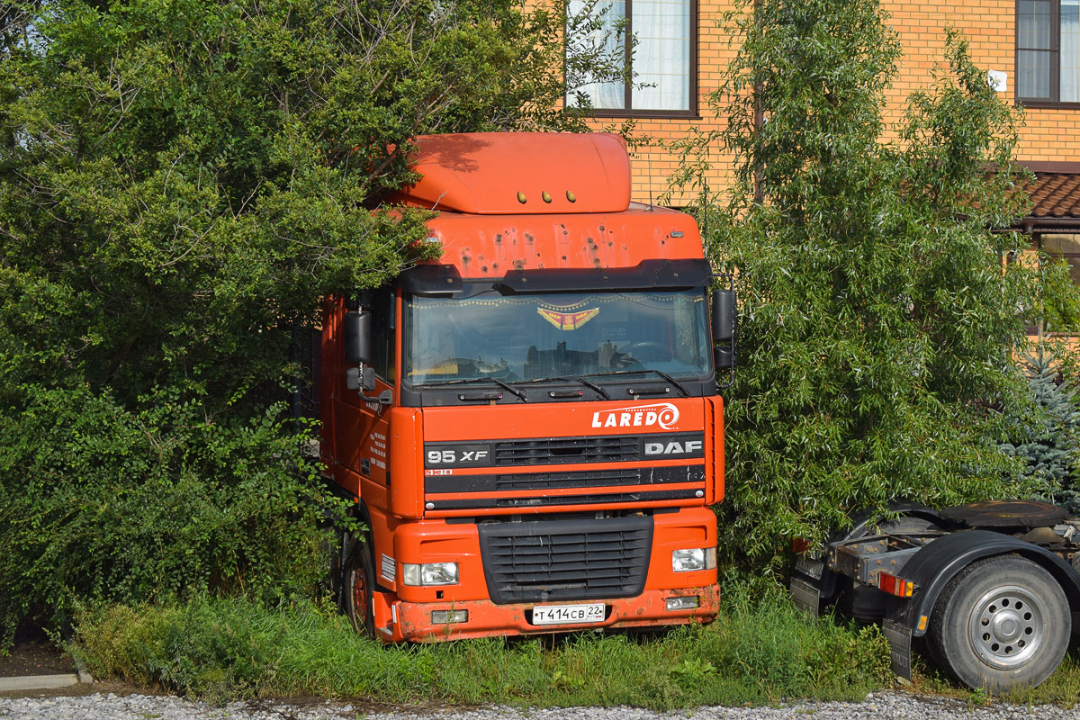 Алтайский край, № Т 414 СВ 22 — DAF 95XF FT