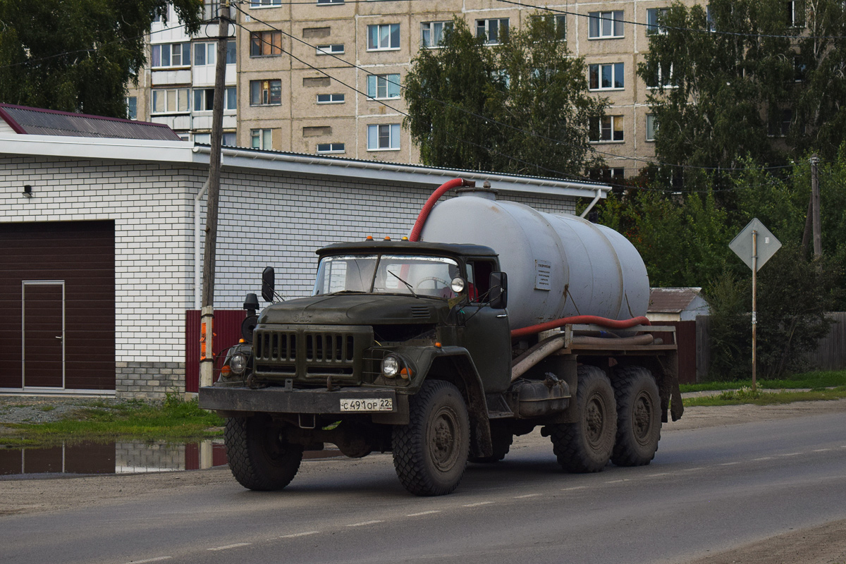 Алтайский край, № С 491 ОР 22 — ЗИЛ-131 (общая модель)