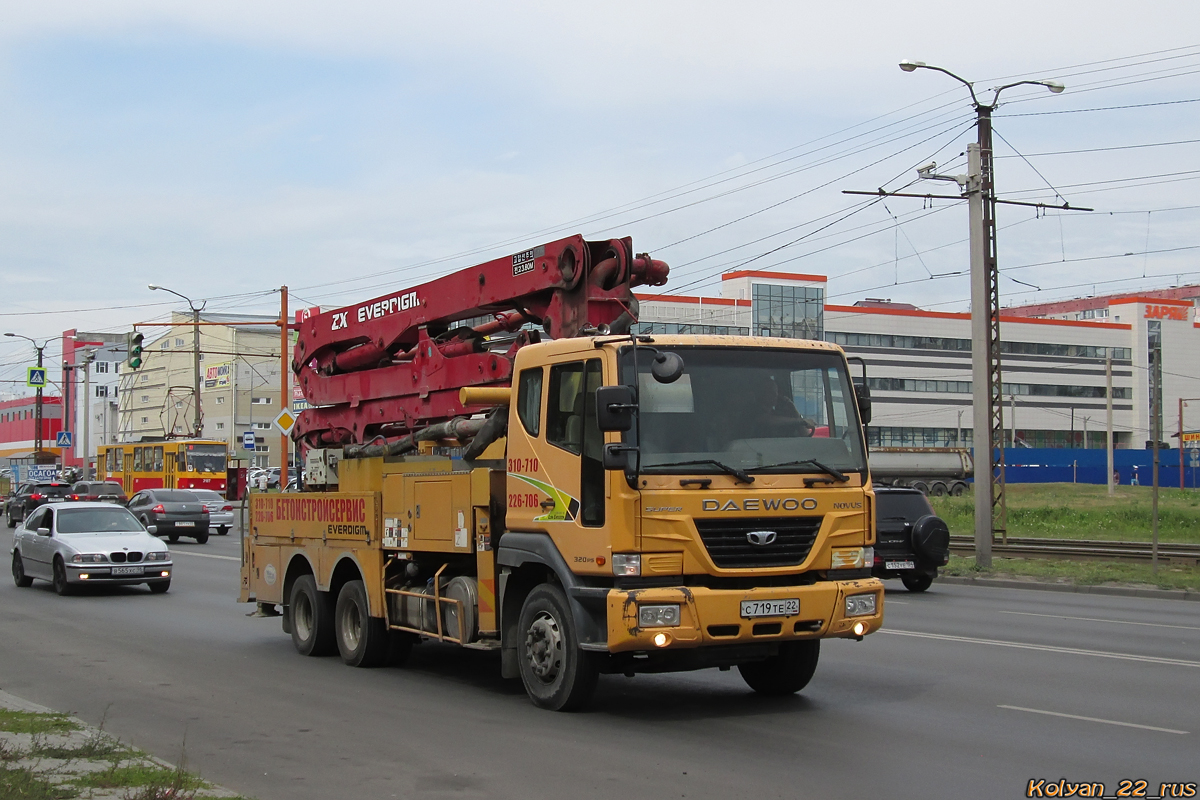 Алтайский край, № С 719 ТЕ 22 — Daewoo Novus