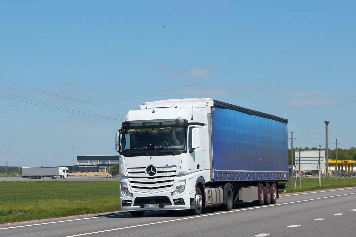 Польша, № WOS 75470 — Mercedes-Benz Actros ('2011)