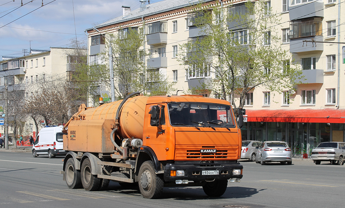 Челябинская область, № С 934 ХН 174 — КамАЗ-53215-15 [53215R]