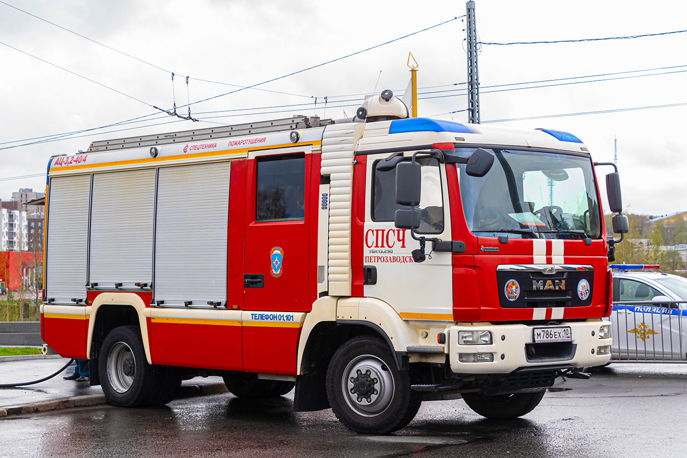 Карелия, № М 786 ЕХ 10 — MAN TGM 13.290