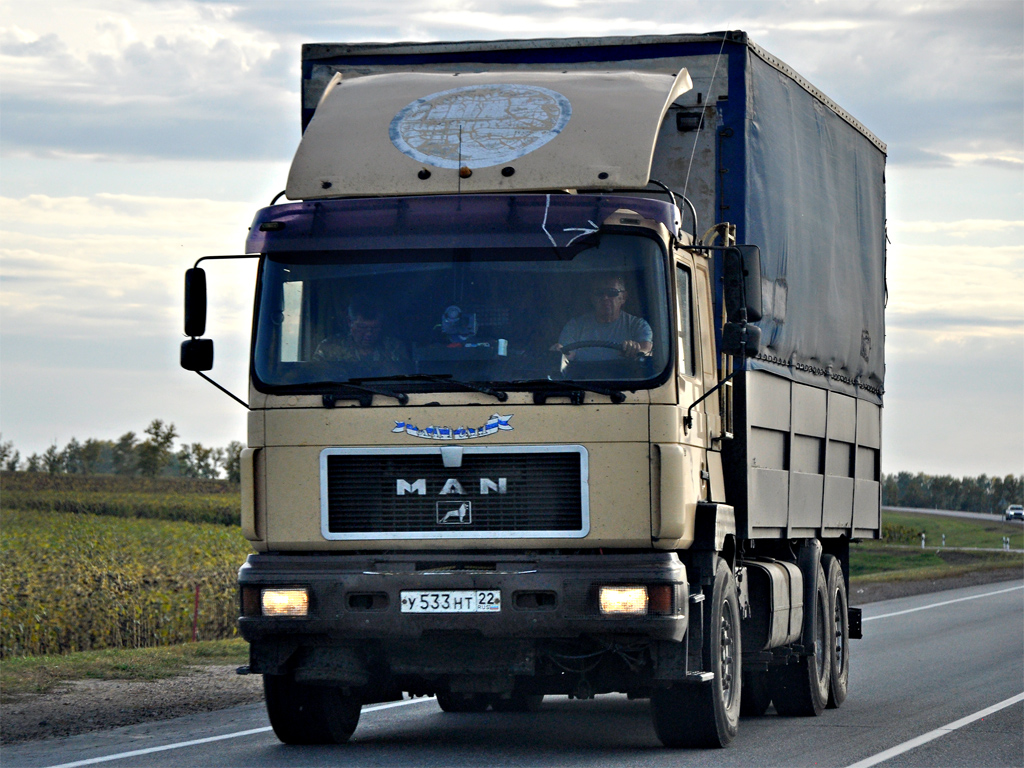 Алтайский край, № У 533 НТ 22 — MAN F90 25.xxx (общая)